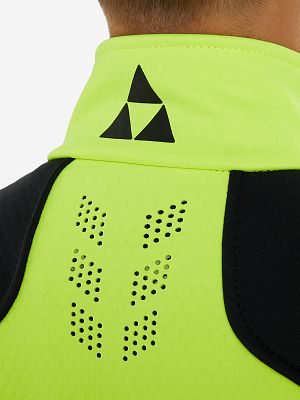 Превью  Куртка лыжная FISCHER Softshell Warm Jr Черный/Лимонный